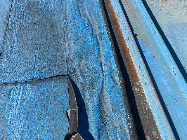 雨漏り原因のパラペット